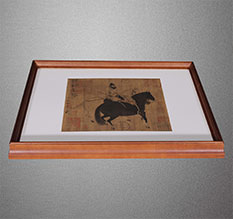 三明书画装裱配框服务案例